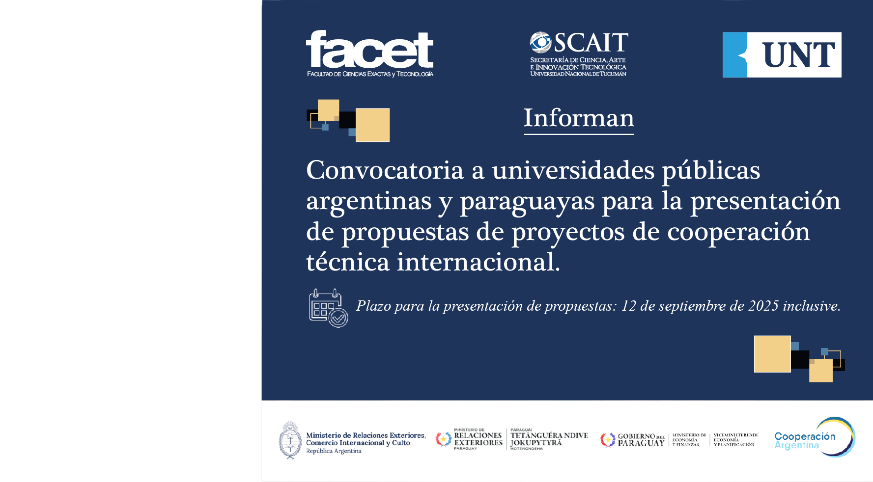Convocatoria PAR ARG WEB